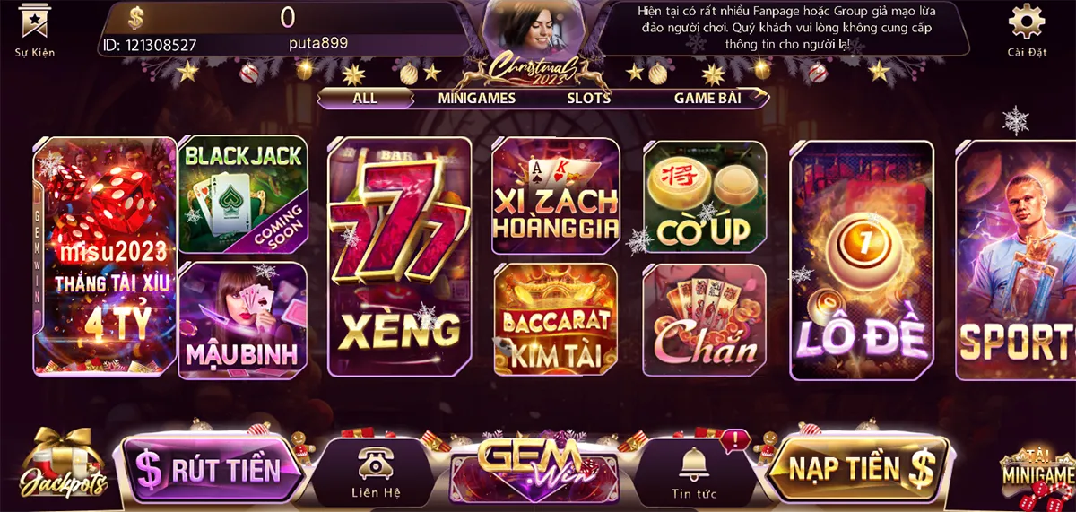 Game Xì dách tại game đổi thưởng