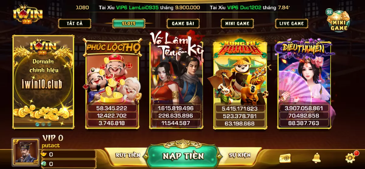 Thứ tự hành động trong cuộc chơi game đổi thưởng