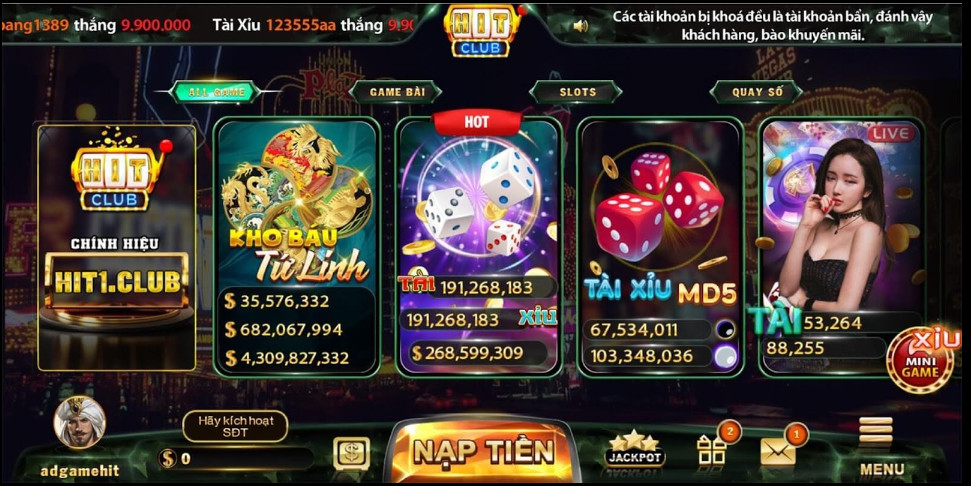 Cổng game bài đổi thưởng cá cược